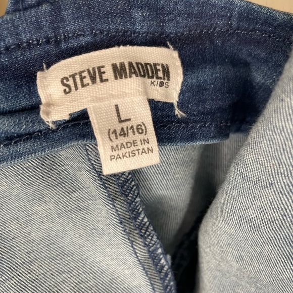 Steve Madden kids large Denim Dress - Picture 3 of 3